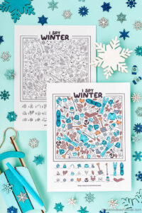 Winter I Spy (Free Printables) - The Best Ideas for Kids