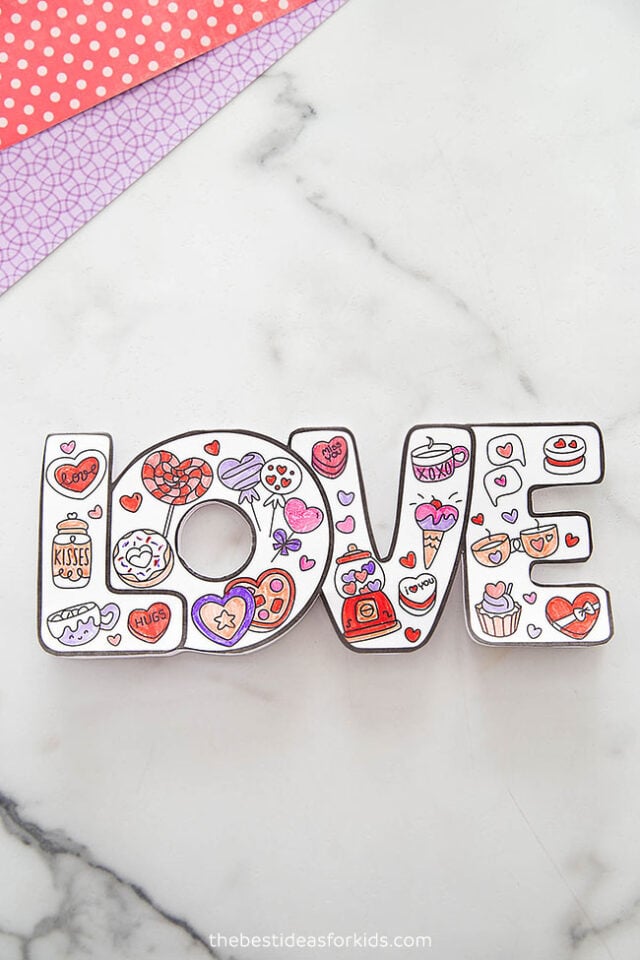 Love sweet treats card