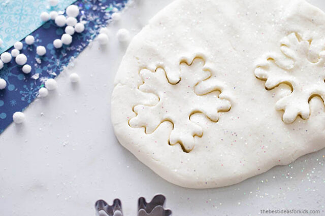 Snow Dough Playdough