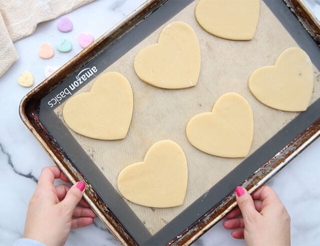 Bake Heart Cookies