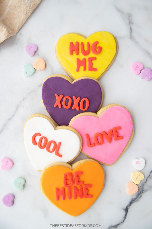 Conversation Heart Cookies Recipe