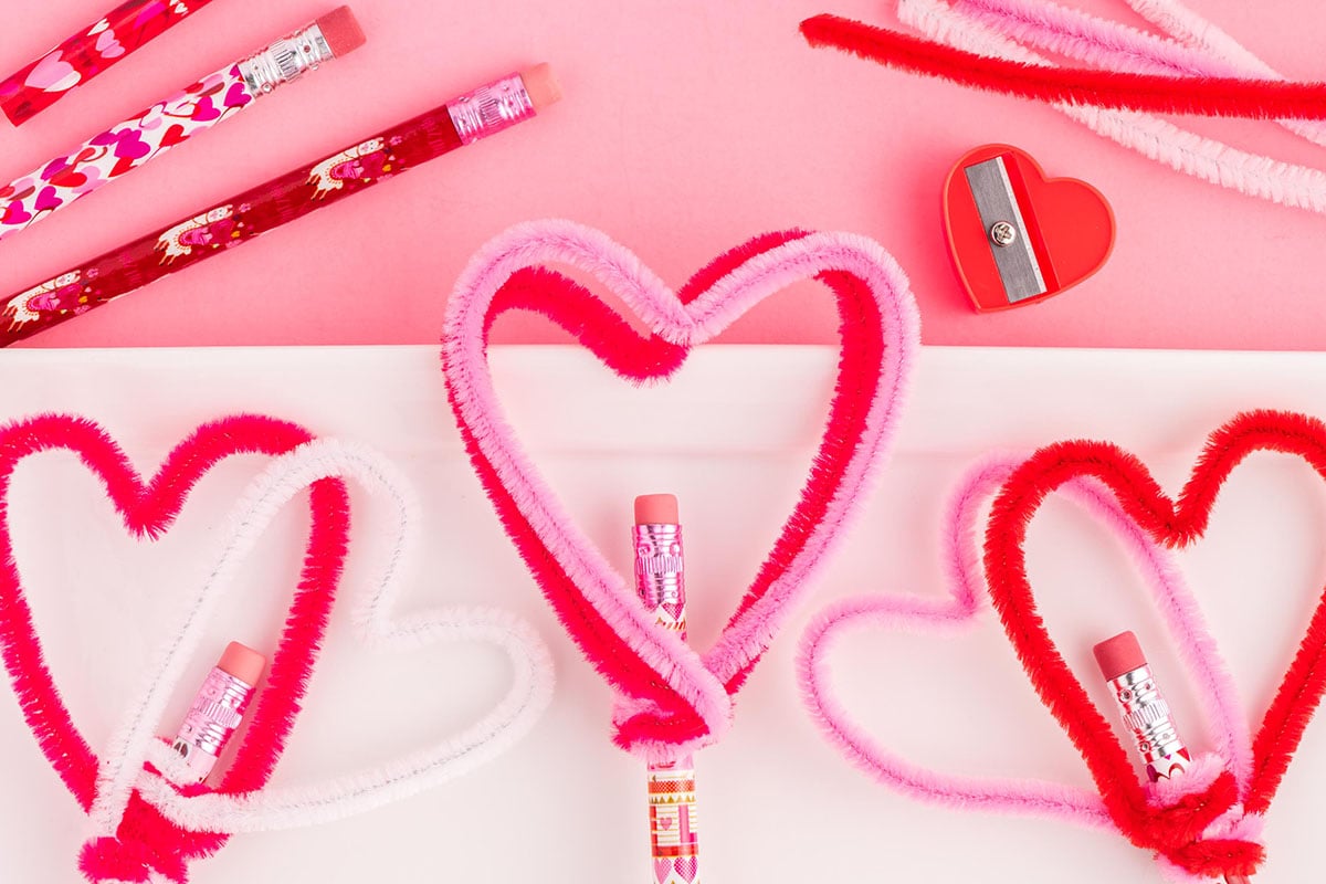 Heart Pencil Toppers Craft The Best Ideas for Kids
