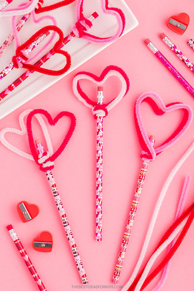 Heart Pencil Toppers Craft The Best Ideas for Kids