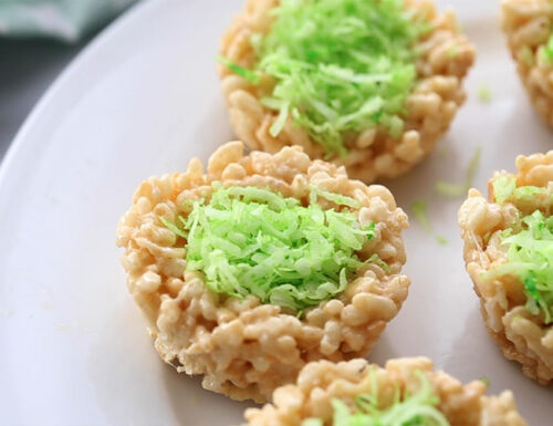 Add Green Coconut to Rice Krispies