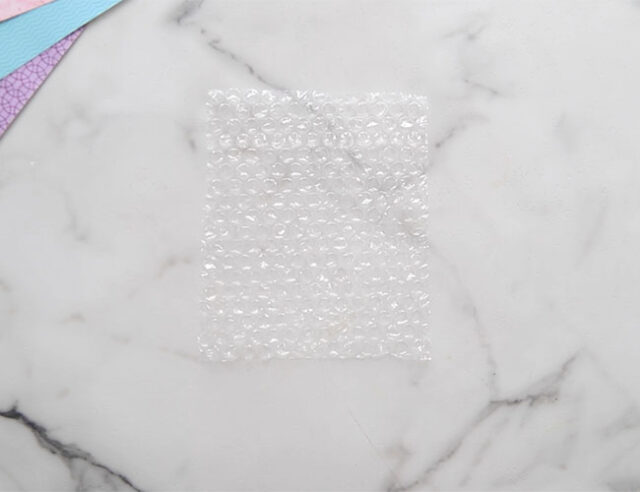 Cut out Bubble Wrap