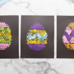 Easter Egg Bubble Wrap Painting Cover