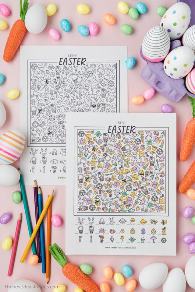 Easter I Spy Printables