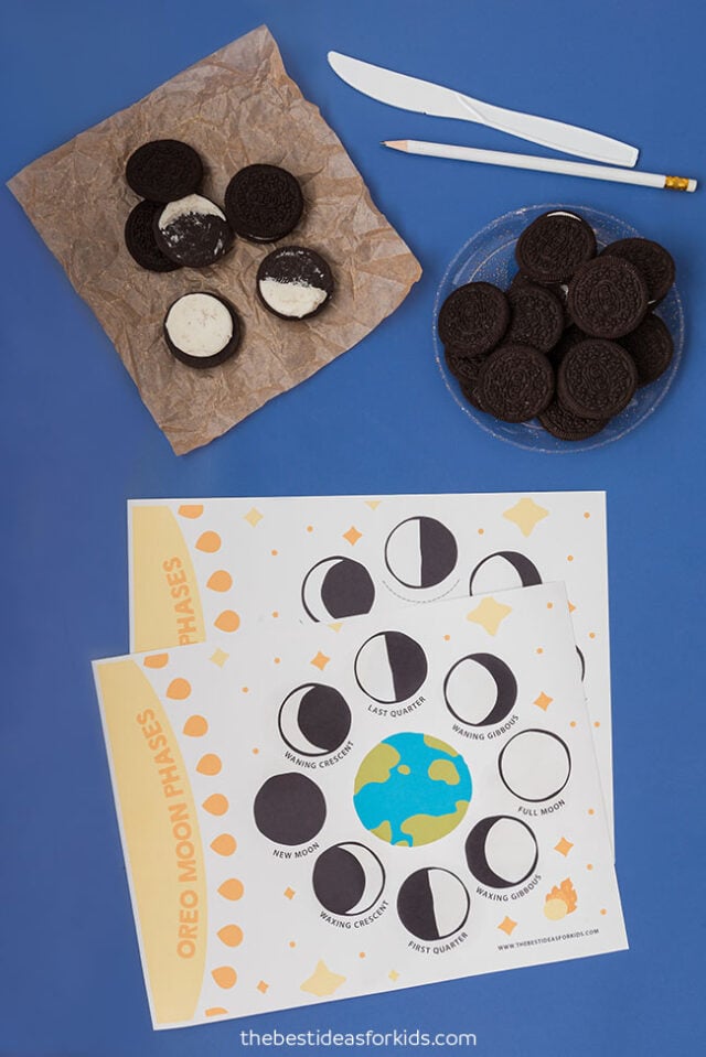 How to Make Oreo Moon Phases