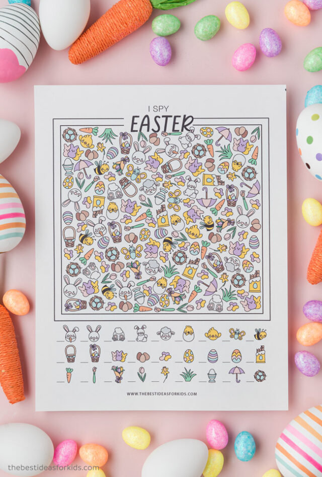 Printable Easter I Spy