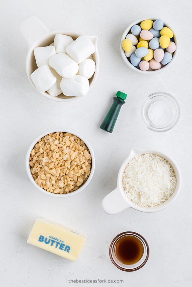 Rice Krispies Treats Nest for Easter