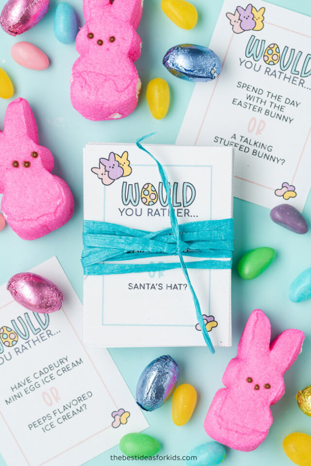 Would You Rather Cards for Easter