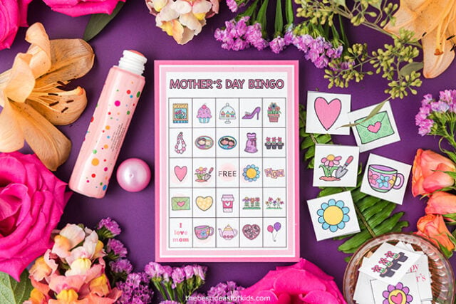 Bingo Printable for Mother's Day