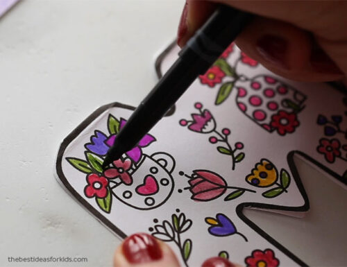 Mother's Day Coloring Cards (Free Printables) - The Best Ideas for Kids