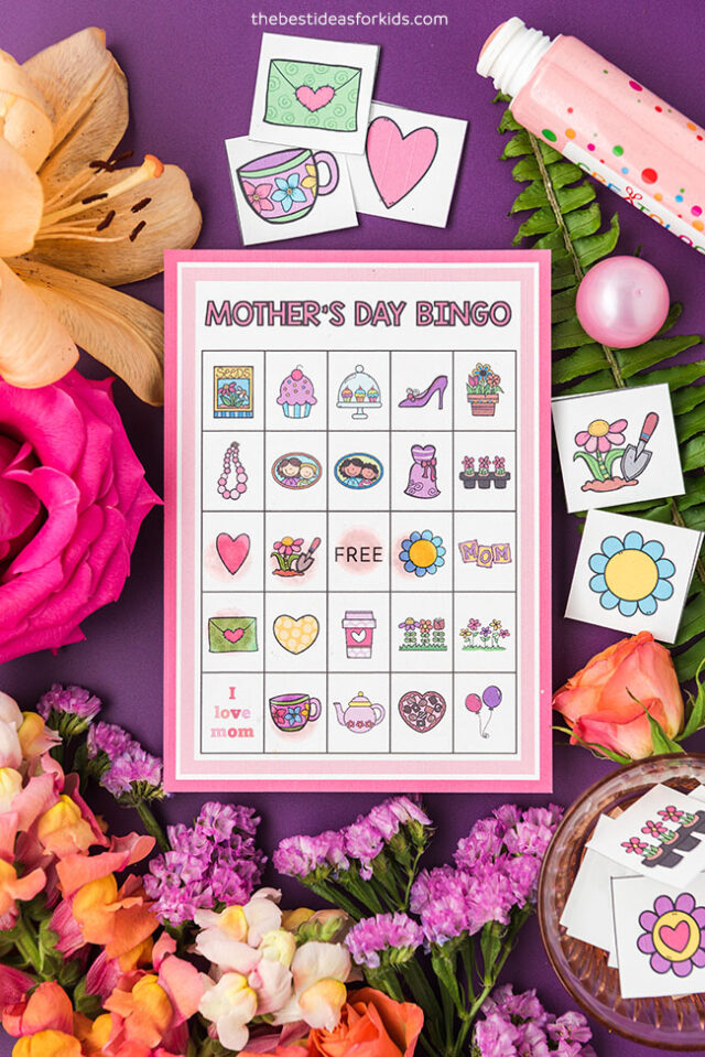 Free Printable Mother's Day Bingo