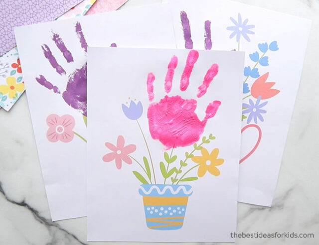 Mother s Day Handprint Printables The Best Ideas For Kids