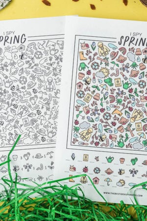 I Spy Spring Printable
