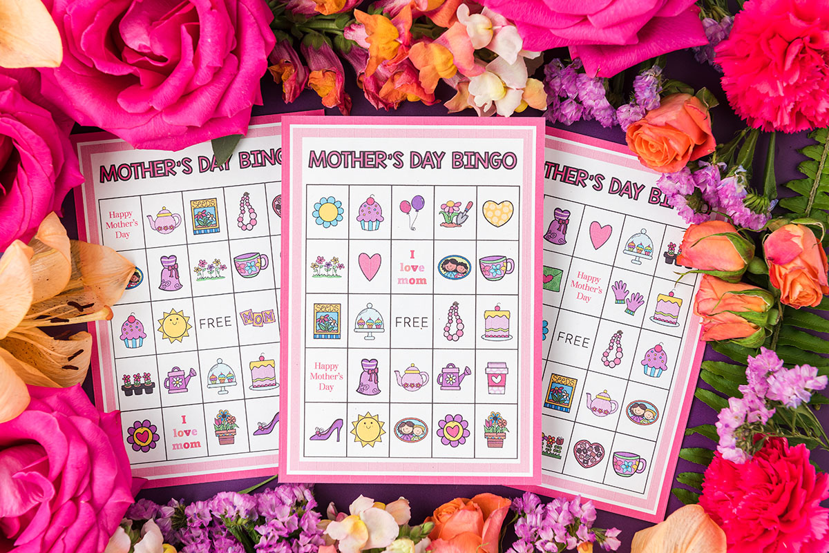 Teaching activity the mothers day bingo game experimente a emo o das