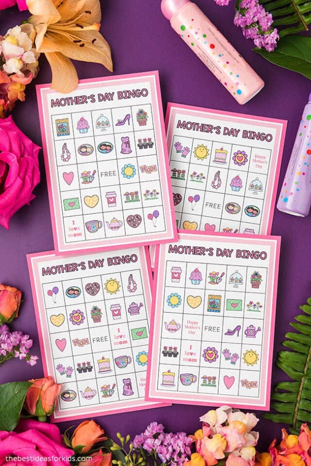 Mother's Day Bingo Free Printables