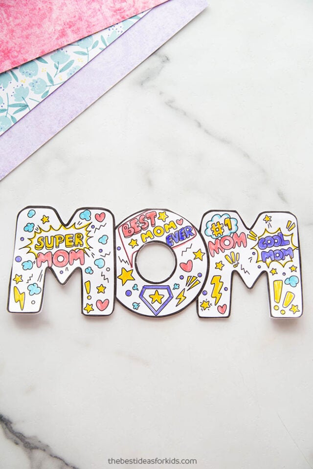 Super Mom Card for Mother's Day