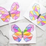 Watercolor Butterfly Art