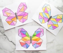 Watercolor Butterfly Art