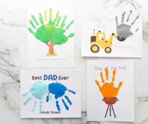 Father's Day Handprint Art