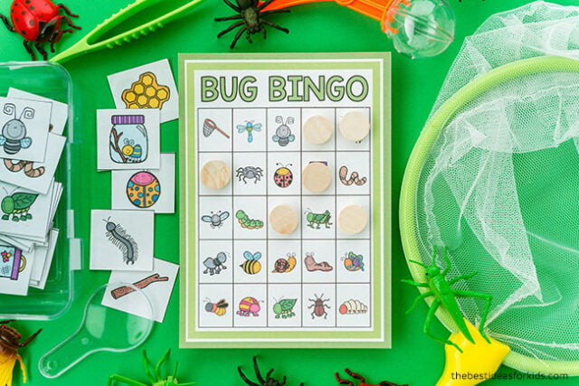 Free Printable Bug Bingo Cards