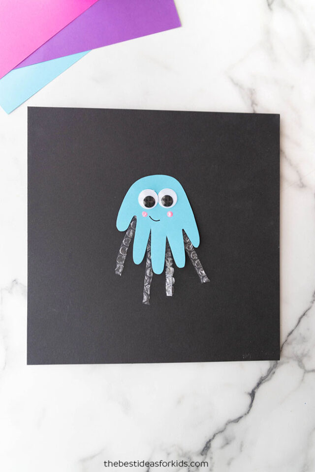 Handprint Jellyfish Craft