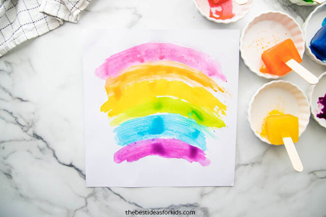 Ice Painting Activity