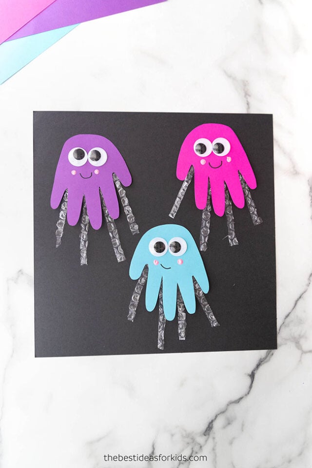 Jellyfish Handprint Craft