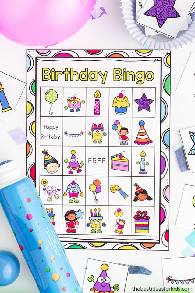 Printable Birthday Bingo