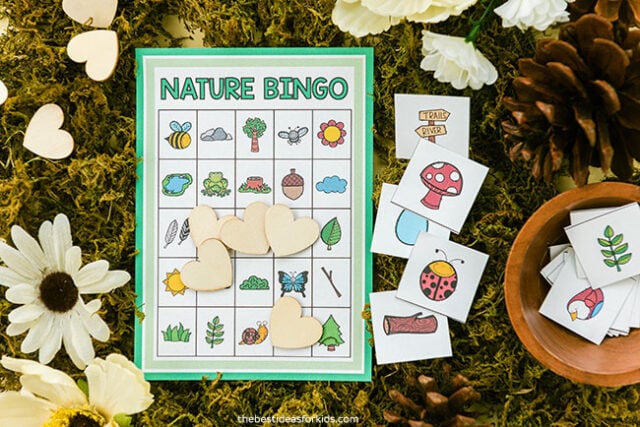 Printable Nature Bingo