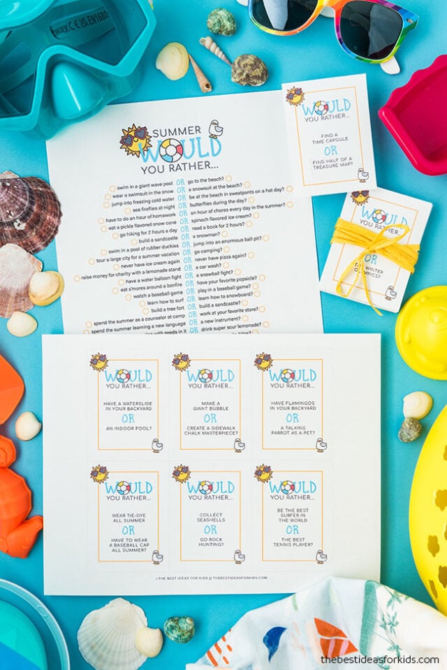 Free Printable Would You Rather Game - Play Party Plan