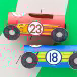 Toilet Paper Roll Car