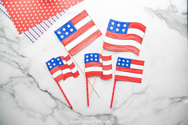 American Flag Free Templates