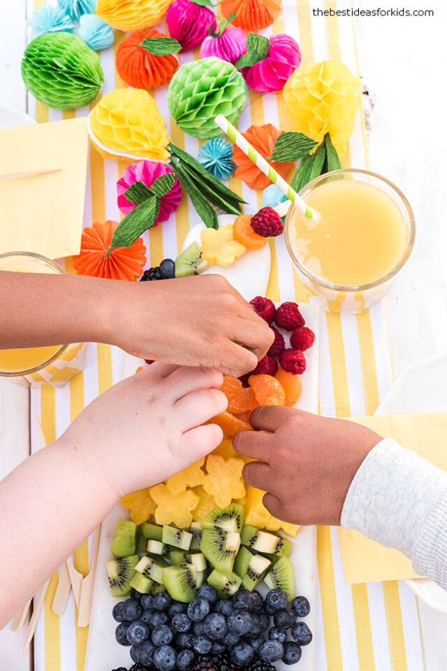 Build Fruit Skewers