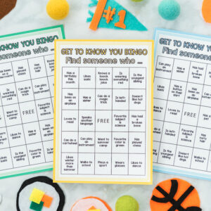Back to School Bingo (Free Printables) - The Best Ideas for Kids