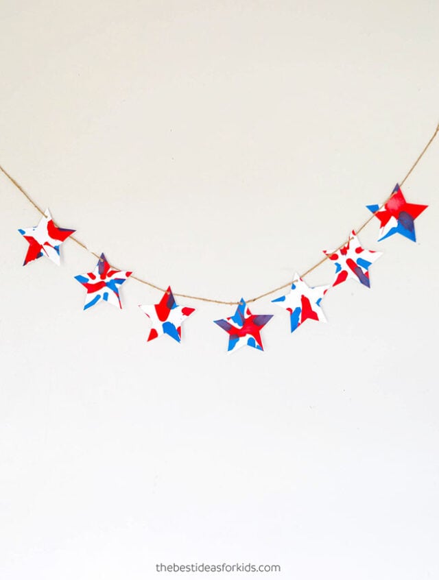 Make a star banner craft