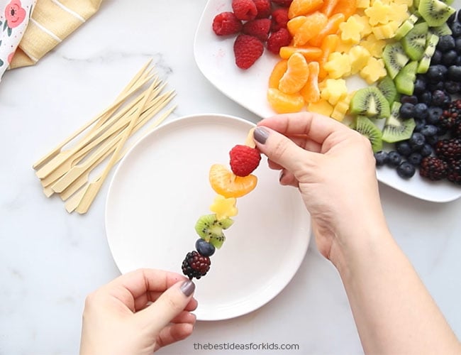 Fruit Skewers The Best Ideas for Kids