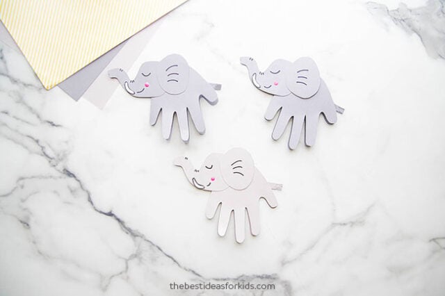 Elephant Handprint Craft