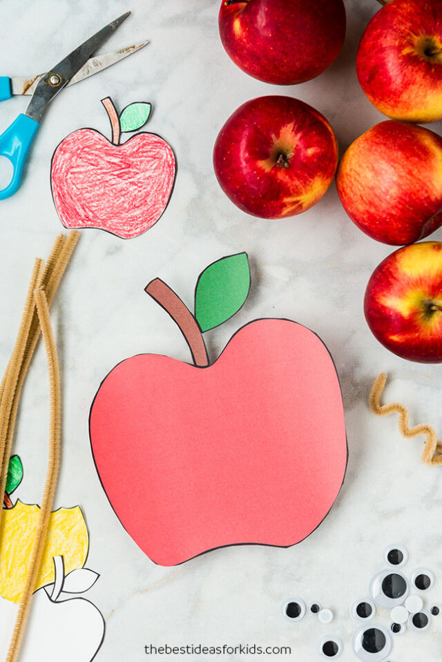 Free Printable Apple Templates for Fall Crafts