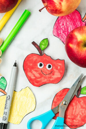 Apple Template - The Best Ideas for Kids