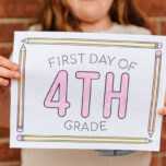 First Day of School Printable