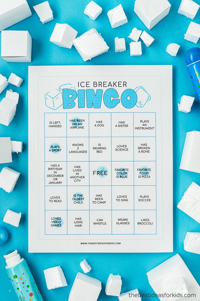 Free Printable Ice Breaker Bingo