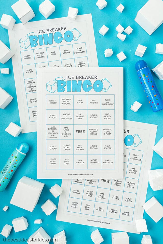 Ice Breaker Bingo Free Template