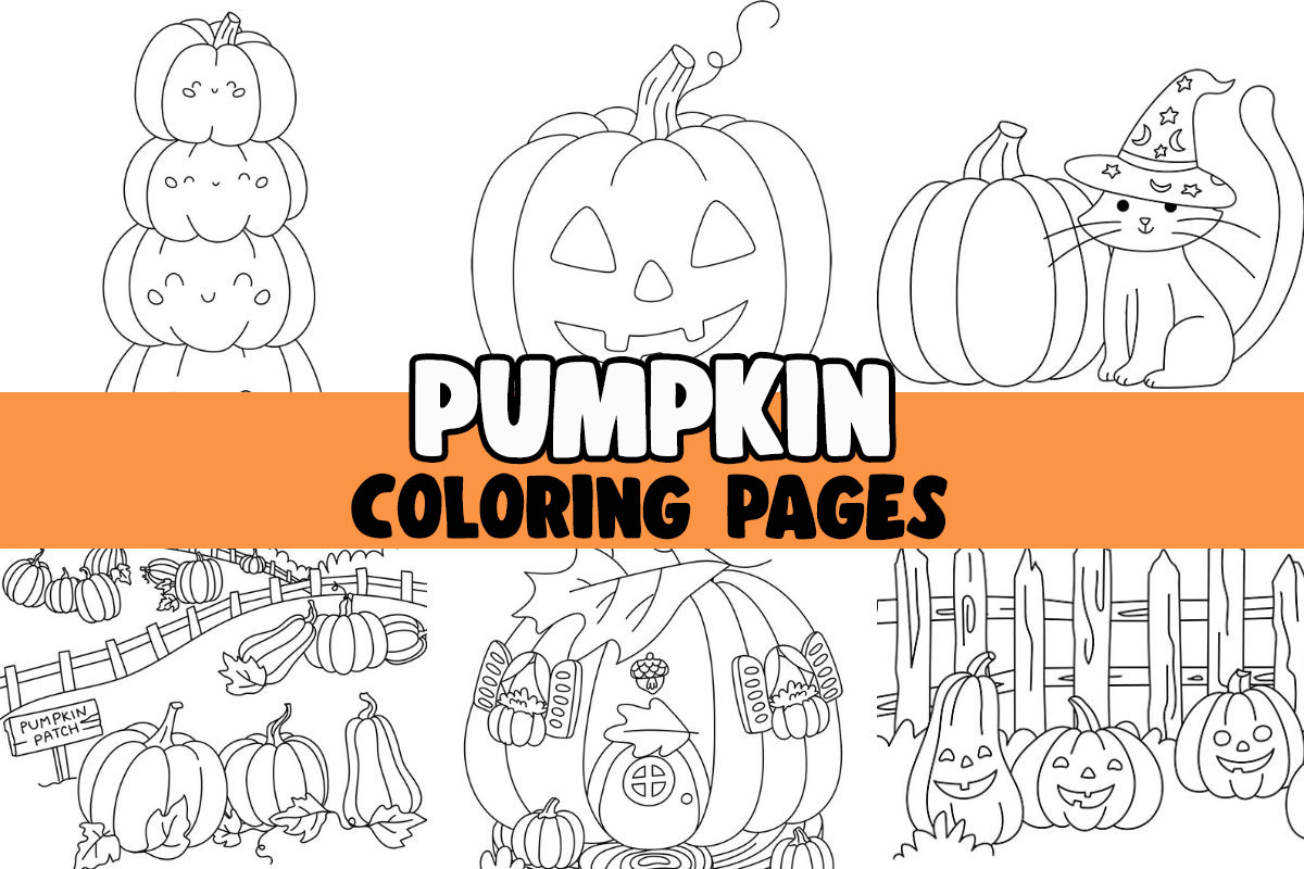 Pumpkin Coloring Pages Free Printables The Best Ideas For Kids
