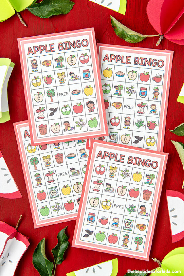 Apple Bingo Printables