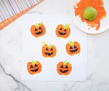 Apple Stamping Pumpkins