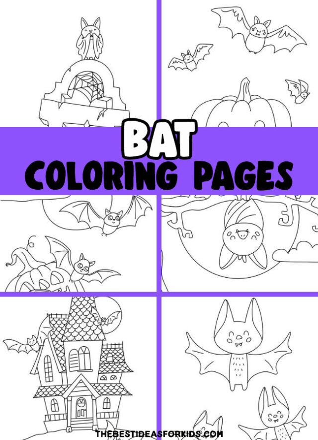 Bat Coloring Pages