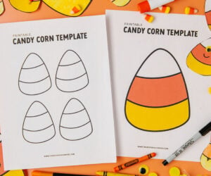 Candy Corn Template